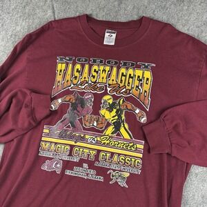 Vintage Alabama A&M vs ASU Magic City Classic Shirt XL HBCU‎ Black College Rare